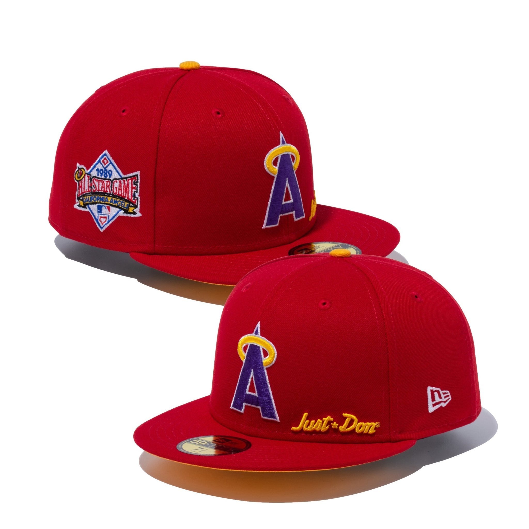 59FIFTY Just Don x MLB ロサンゼルス・エンゼルス レッド