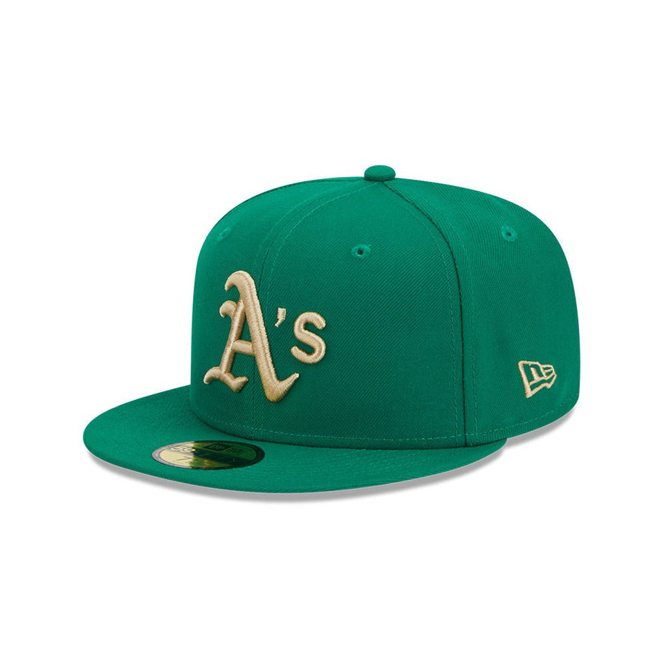 59FIFTY Laurel オークランド・アスレチックス ダークグリーン グレーアンダーバイザー - 13774177-700 | NEW ERA ニューエラ公式オンラインストア