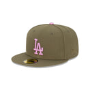 59FIFTY Lavender Field ロサンゼルス・ドジャース モスグリーン - 13821980-700 | NEW ERA ニューエラ公式オンラインストア