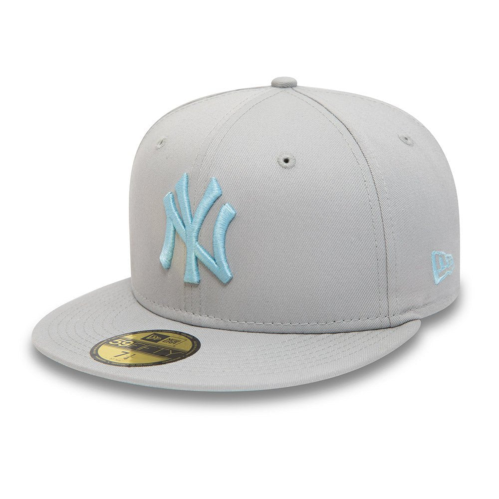 もっぴ　New Era FCGキャップ ホワイト/グレー 9FIFTY 59FIFTY League Essential ニューヨーク・ヤンキース グレー