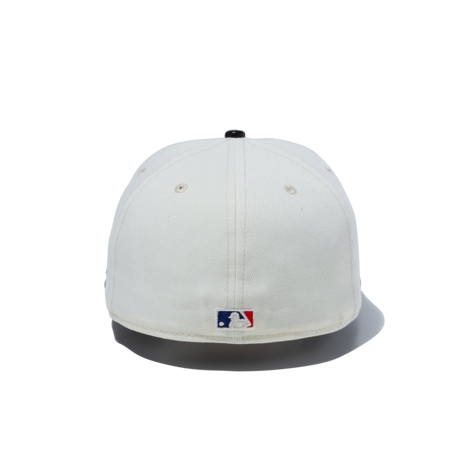 59FIFTY Leather Visor ロサンゼルス・ドジャース クロームホワイト ブラックレザー - 14132562-700 | NEW ERA ニューエラ公式オンラインストア