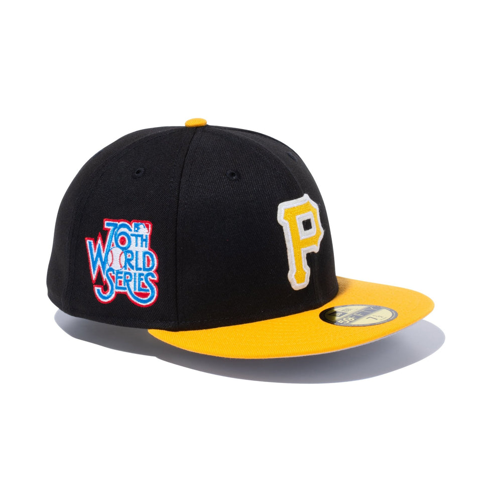 59FIFTY Letterman ピッツバーグ・パイレーツ ブラック