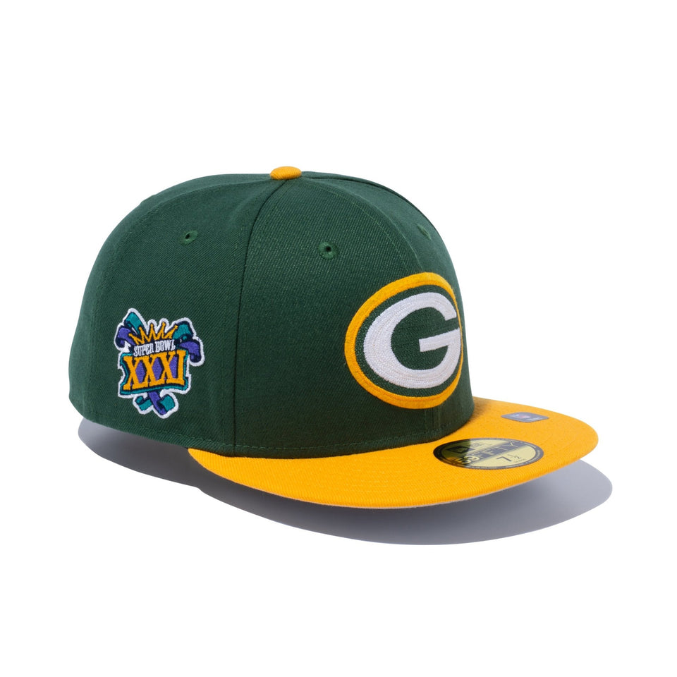 59FIFTY Letterman グリーンベイ・パッカーズ グリーン - 13470207-700 | NEW ERA ニューエラ公式オンラインストア