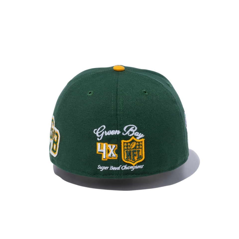 59FIFTY Letterman グリーンベイ・パッカーズ グリーン - 13470207-700 | NEW ERA ニューエラ公式オンラインストア