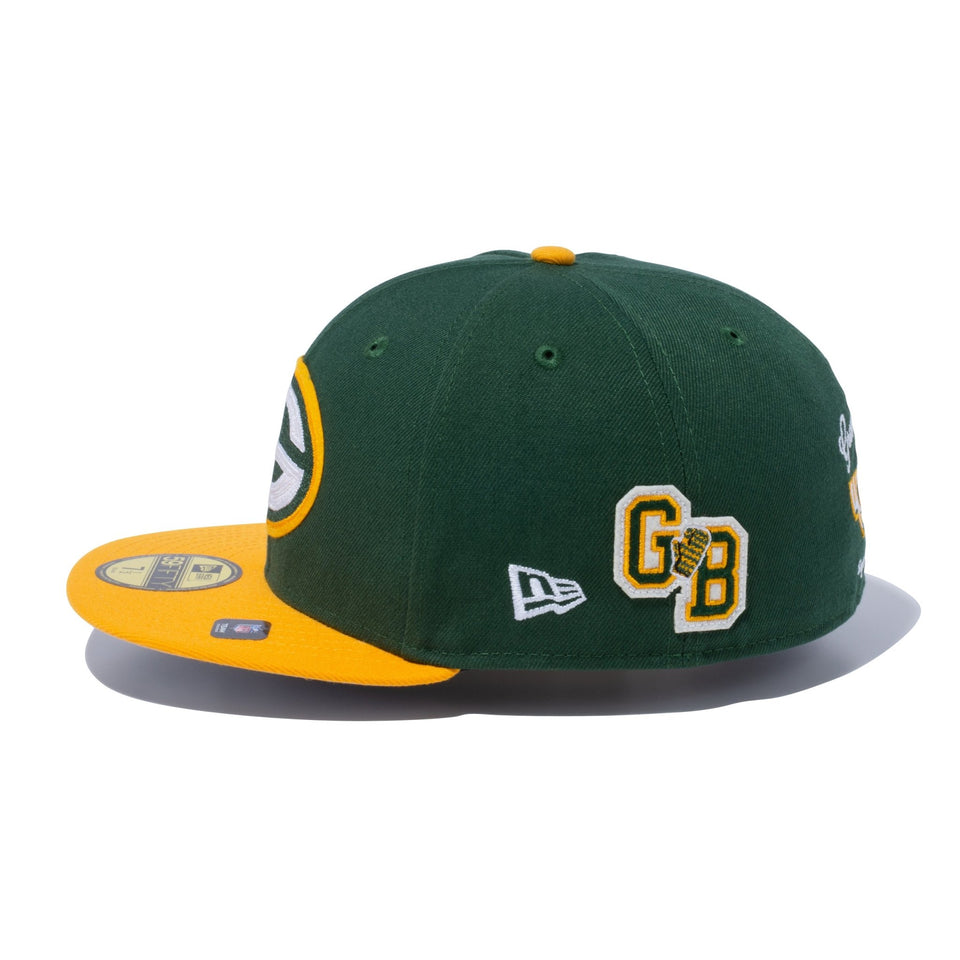 59FIFTY Letterman グリーンベイ・パッカーズ グリーン - 13470207-700 | NEW ERA ニューエラ公式オンラインストア