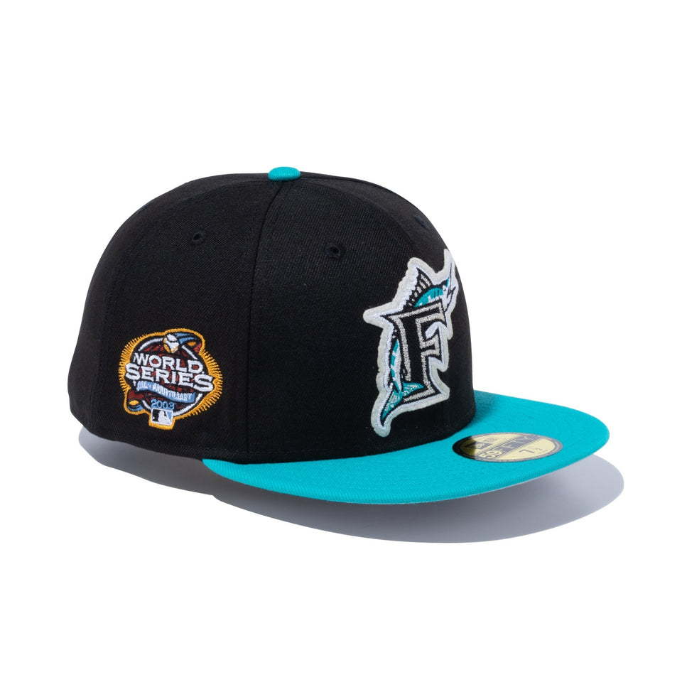 59FIFTY Letterman フロリダ・マーリンズ ブラック - 13470208-700 | NEW ERA ニューエラ公式オンラインストア