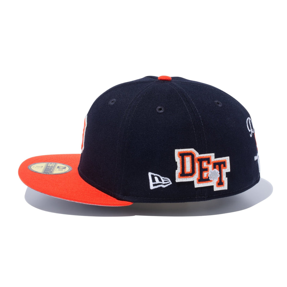 59FIFTY Letterman デトロイト・タイガース ネイビー - 13470209-700 | NEW ERA ニューエラ公式オンラインストア