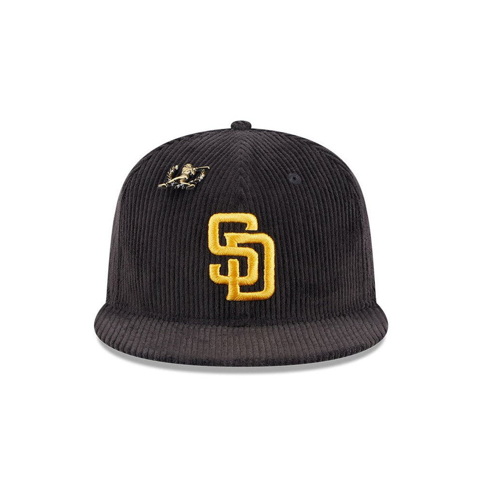 59FIFTY Letterman Pin サンディエゴ・パドレス ピンズ ブラウン - 13944269-700 | NEW ERA ニューエラ公式オンラインストア