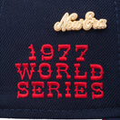 59FIFTY Logo History ニューヨーク・ヤンキース クーパーズタウン ワールドシリーズ サイドパッチ 1977 グリーンアンダーバイザー - 13278036-700 | NEW ERA ニューエラ公式オンラインストア