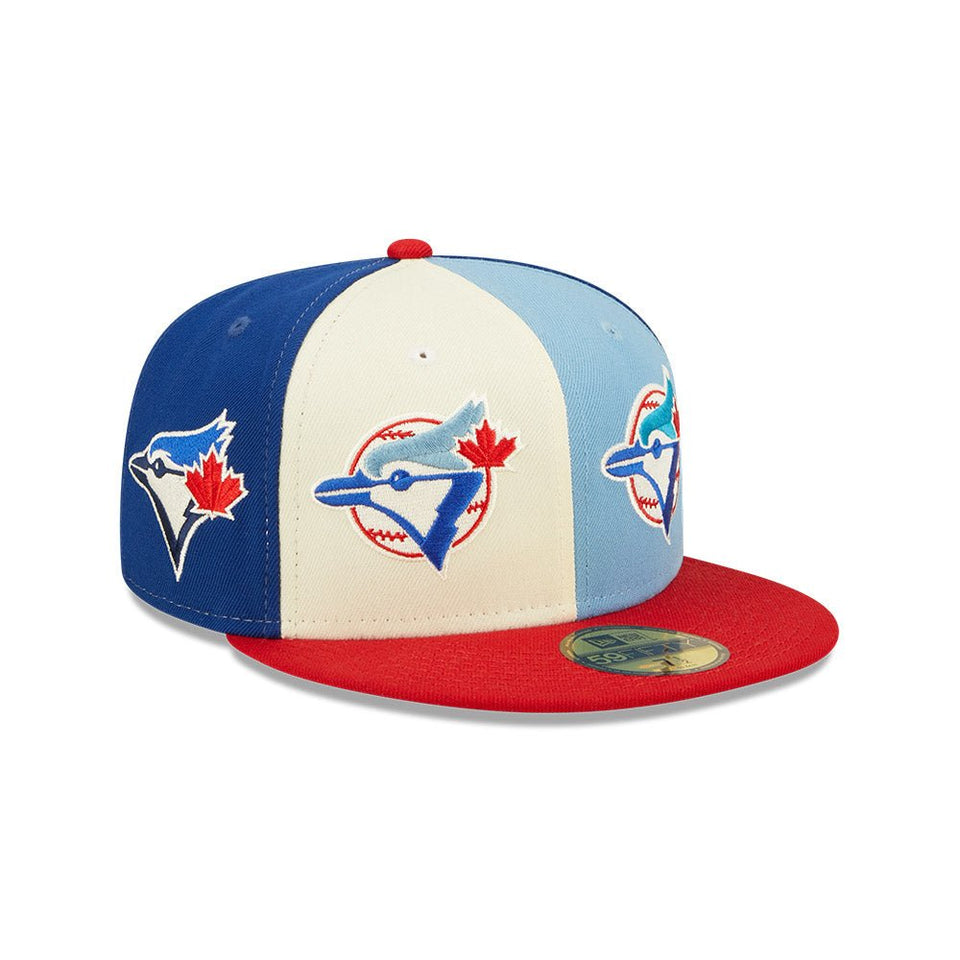 59FIFTY Logo Pinwheel トロント・ブルージェイズ マルチカラー ケリーアンダーバイザー - 13470215-700 | NEW ERA ニューエラ公式オンラインストア