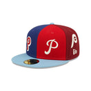 59FIFTY Logo Pinwheel フィラデルフィア・フィリーズ マルチカラー ケリーアンダーバイザー - 13470216-700 | NEW ERA ニューエラ公式オンラインストア