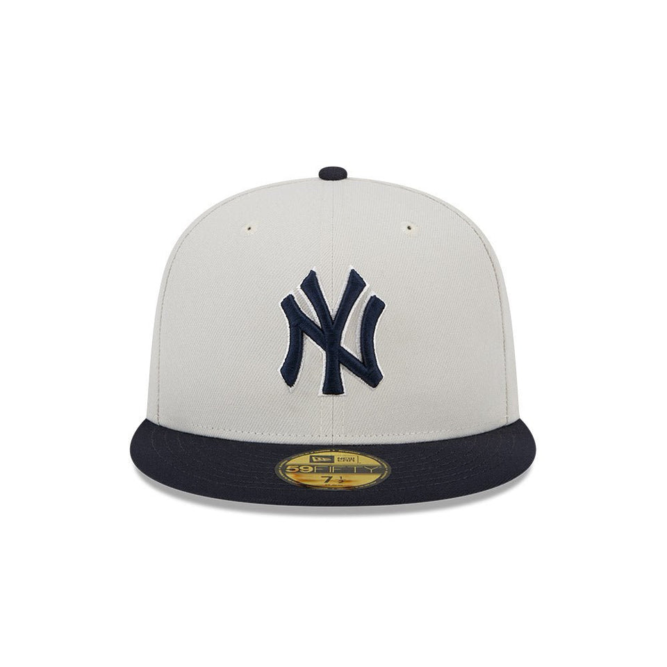 59FIFTY Logo Select ニューヨーク・ヤンキース ストーン グレーアンダーバイザー - 13555024-700 | NEW ERA ニューエラ公式オンラインストア