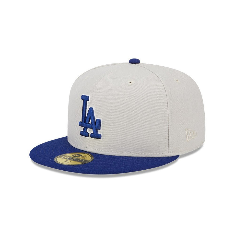 59FIFTY Logo Select ロサンゼルス・ドジャース ストーン グレーアンダーバイザー - 13555026-700 | NEW ERA ニューエラ公式オンラインストア