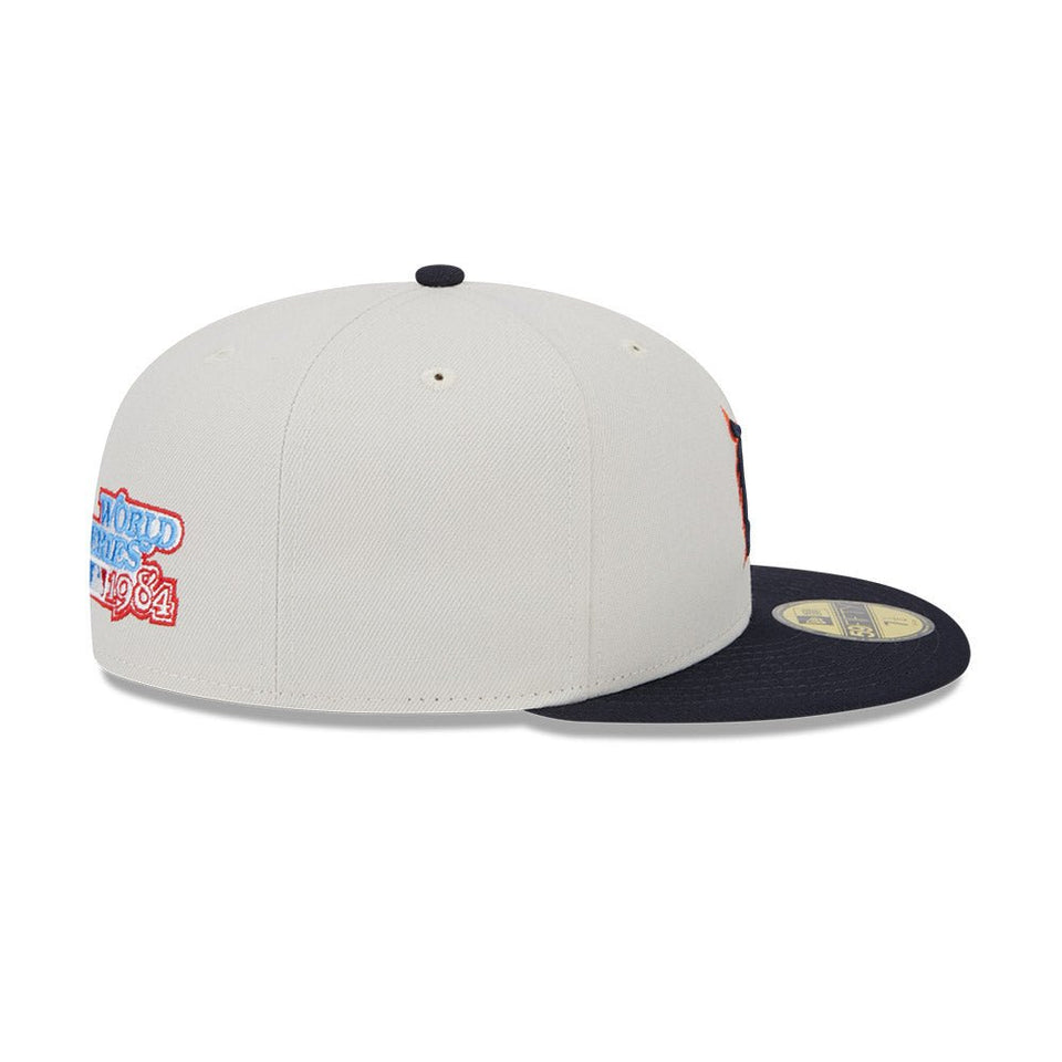 59FIFTY Logo Select デトロイト・タイガース ストーン グレーアンダーバイザー - 13555027-700 | NEW ERA ニューエラ公式オンラインストア