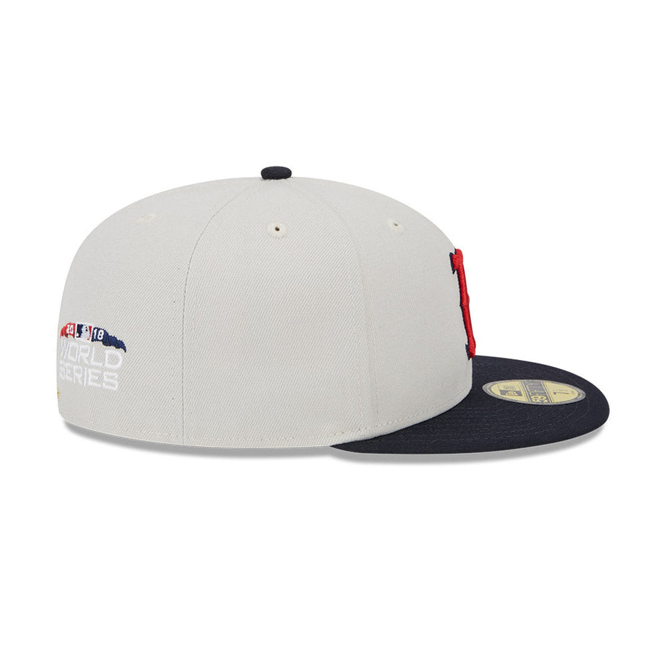 59FIFTY Logo Select ボストン・レッドソックス ストーン グレーアンダーバイザー - 13555029-700 | NEW ERA ニューエラ公式オンラインストア