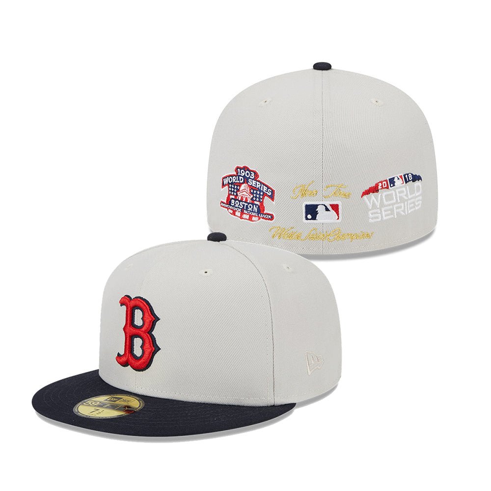 59FIFTY Varsity Letter ボストン・レッドソックス ストーン