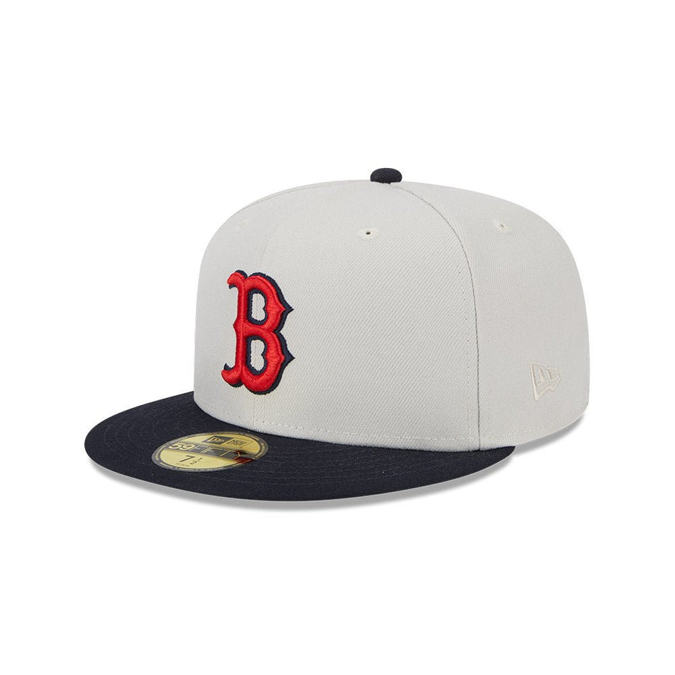 59FIFTY Logo Select ボストン・レッドソックス ストーン グレーアンダーバイザー - 13555029-700 | NEW ERA ニューエラ公式オンラインストア