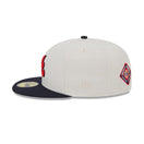 59FIFTY Logo Select アトランタ・ブレーブス ストーン グレーアンダーバイザー - 13555030-700 | NEW ERA ニューエラ公式オンラインストア