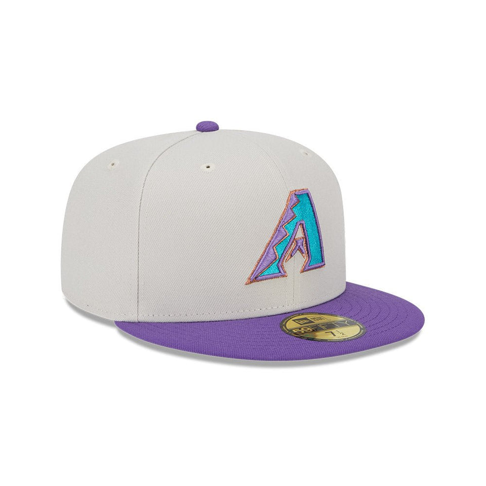 59FIFTY Logo Select アリゾナ・ダイヤモンドバックス ストーン グレーアンダーバイザー - 13555031-700 | NEW ERA ニューエラ公式オンラインストア