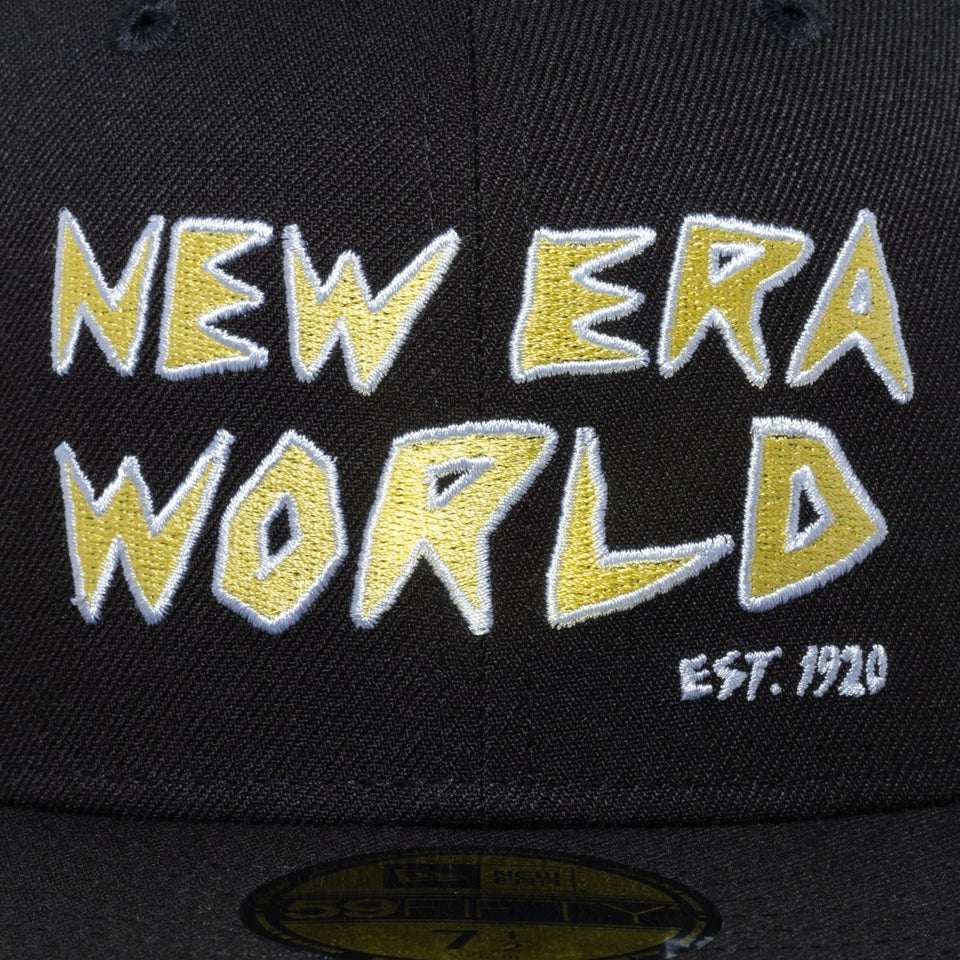 59FIFTY Los Angeles NEW ERA WORLD ブラック - 13518109-700 | NEW ERA ニューエラ公式オンラインストア