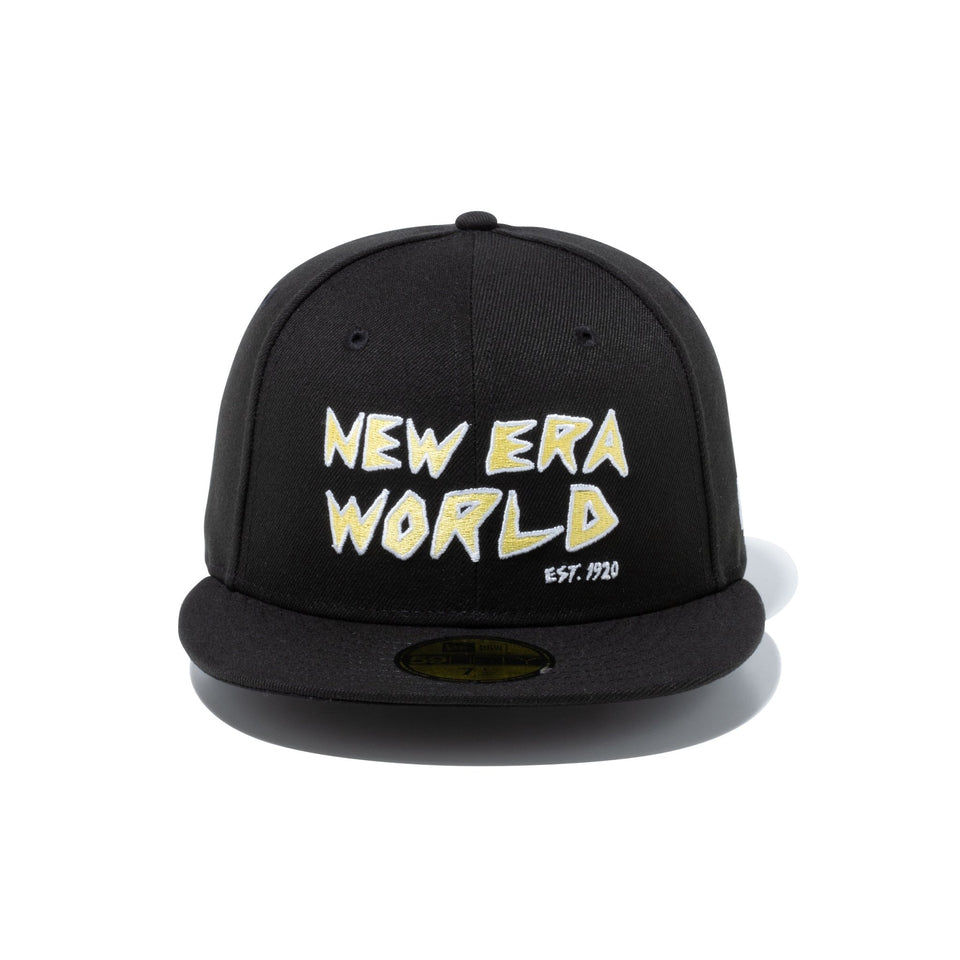 59FIFTY Los Angeles NEW ERA WORLD ブラック | ニューエラ 59FIFTY Los Angeles NEW ERA WORLD ブラック | ニューエラ