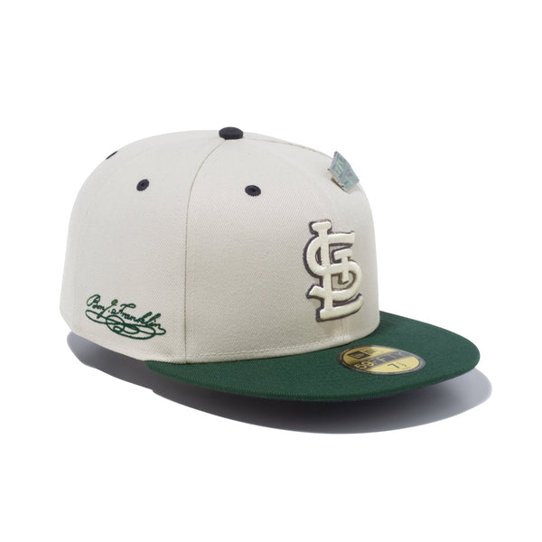 レア【ニューエラ×カージナルス】限定モデル 100ドル キャップ ベージュ×緑 59fifty-make-it-rain-13751115-