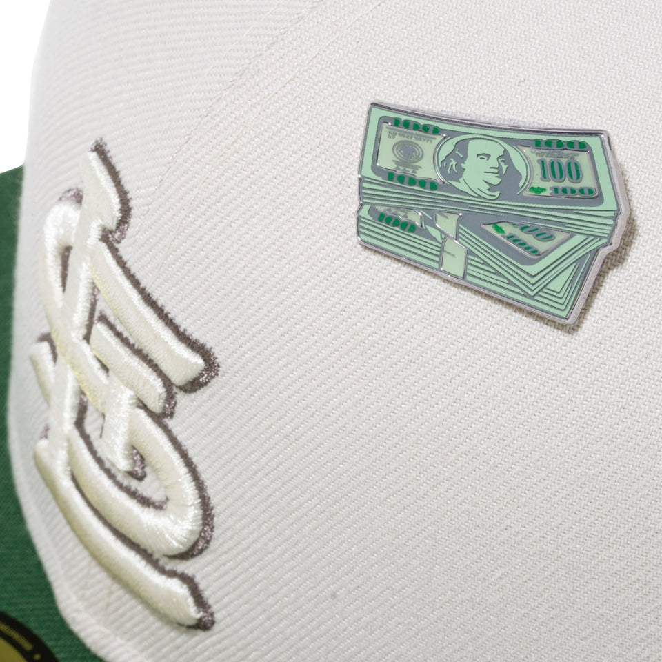 59FIFTY Make it Rain セントルイス・カージナルス ストーン ダークグリーンバイザー - 13751115-700 | NEW ERA ニューエラ公式オンラインストア