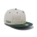 59FIFTY Make it Rain ニューヨーク・ヤンキース ストーン ダークグリーンバイザー - 13751131-700 | NEW ERA ニューエラ公式オンラインストア