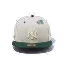 59FIFTY Make it Rain ニューヨーク・ヤンキース ストーン ダークグリーンバイザー - 13751131-700 | NEW ERA ニューエラ公式オンラインストア