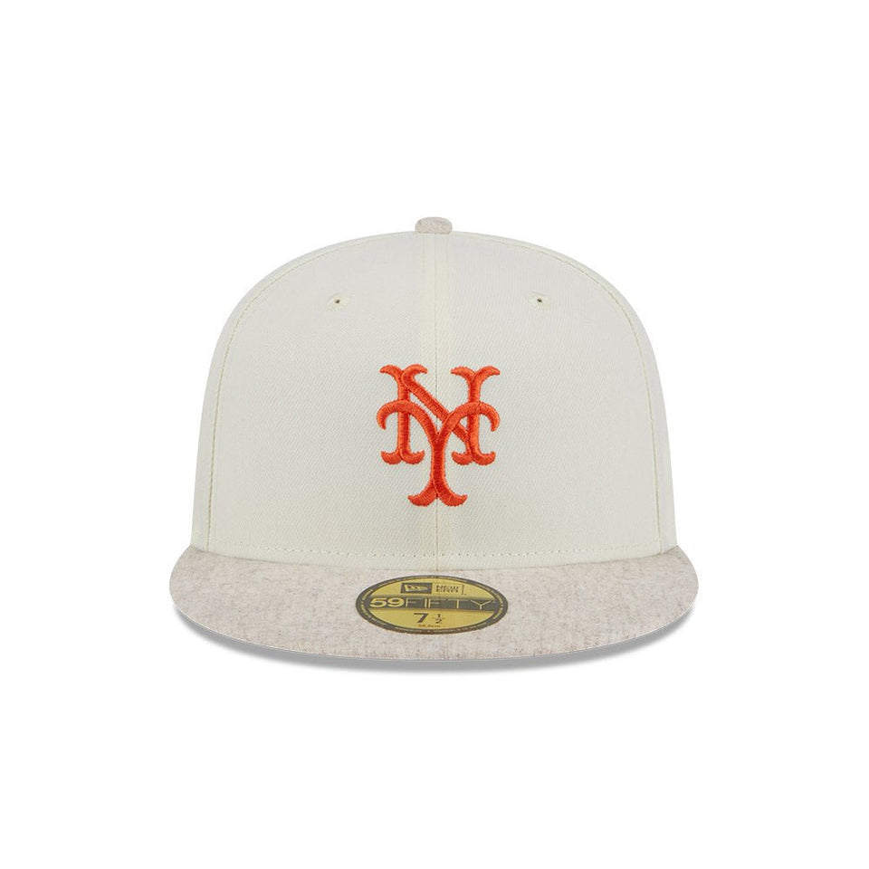 59FIFTY Match Up ニューヨーク・メッツ クロームホワイト ウールバイザー - 13944265-700 | NEW ERA ニューエラ公式オンラインストア