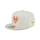 59FIFTY Match Up ニューヨーク・メッツ クロームホワイト ウールバイザー - 13944265-700 | NEW ERA ニューエラ公式オンラインストア