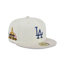59FIFTY Match Up ロサンゼルス・ドジャース クロームホワイト ウールバイザー - 13944266-700 | NEW ERA ニューエラ公式オンラインストア