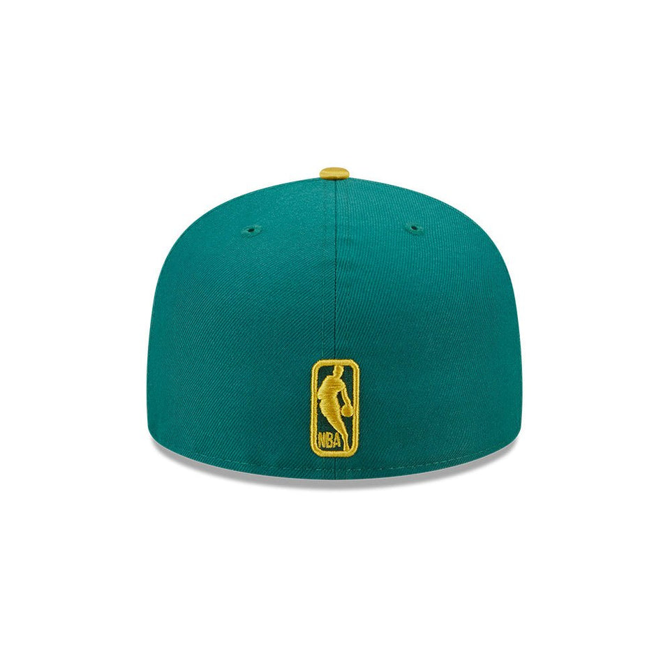 59FIFTY Maxbet シカゴ・ブルズ グリーン ゴールドアンダー