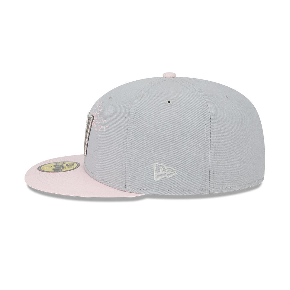 59FIFTY Metallic City ワシントン・ナショナルズ グレー - 13575036-700 | NEW ERA ニューエラ公式オンラインストア