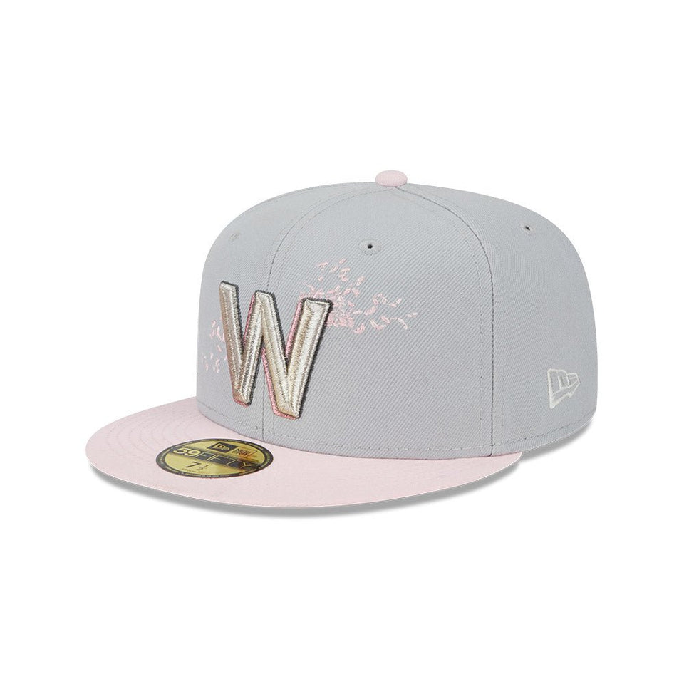 59FIFTY Metallic City ワシントン・ナショナルズ グレー - 13575036-700 | NEW ERA ニューエラ公式オンラインストア