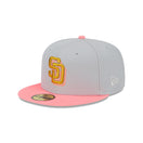 59FIFTY Metallic City サンディエゴ・パドレス グレー - 13575038-700 | NEW ERA ニューエラ公式オンラインストア