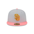 59FIFTY Metallic City サンディエゴ・パドレス グレー - 13575038-700 | NEW ERA ニューエラ公式オンラインストア