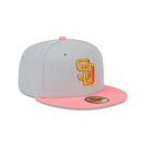 59FIFTY Metallic City サンディエゴ・パドレス グレー - 13575038-700 | NEW ERA ニューエラ公式オンラインストア