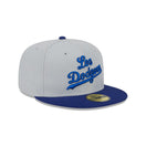 59FIFTY Metallic City ロサンゼルス・ドジャース グレー - 13575041-700 | NEW ERA ニューエラ公式オンラインストア