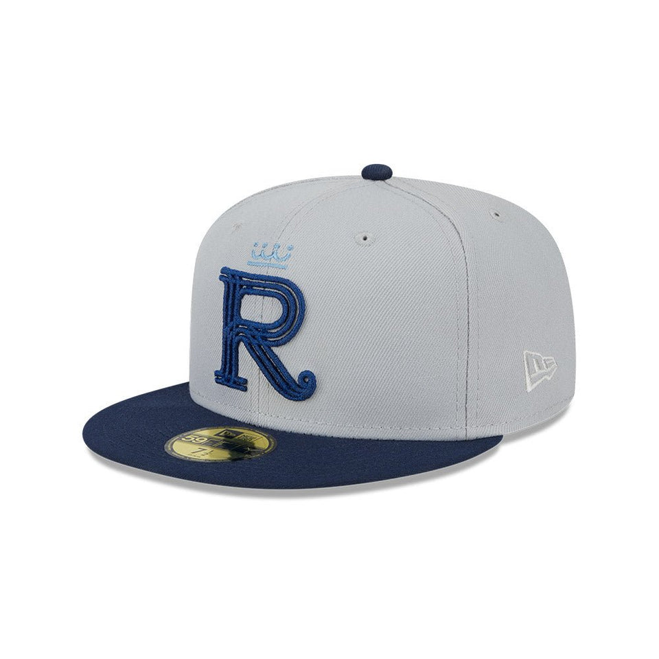 59FIFTY Metallic City カンザスシティ・ロイヤルズ グレー - 13575042-700 | NEW ERA ニューエラ公式オンラインストア