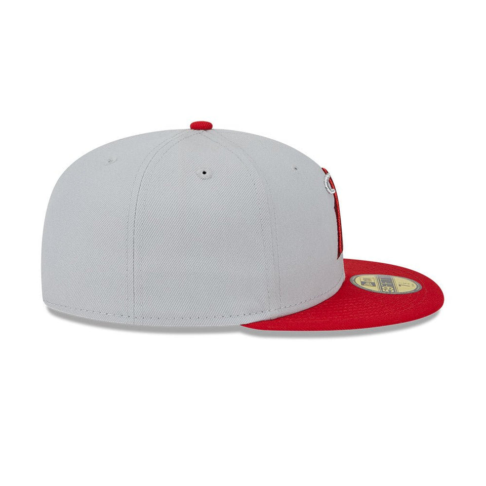 59FIFTY Metallic City ロサンゼルス・エンゼルス グレー - 13575049-700 | NEW ERA ニューエラ公式オンラインストア