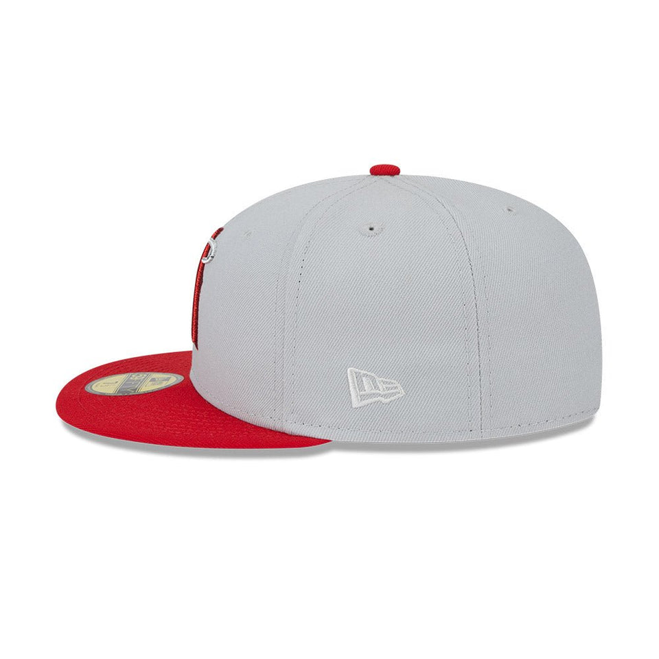 59FIFTY Metallic City ロサンゼルス・エンゼルス グレー - 13575049-700 | NEW ERA ニューエラ公式オンラインストア