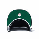 59FIFTY Metallic Logo テキサス・レンジャーズ ブラック ケリーグリーンアンダーバイザー - 13534736-700 | NEW ERA ニューエラ公式オンラインストア