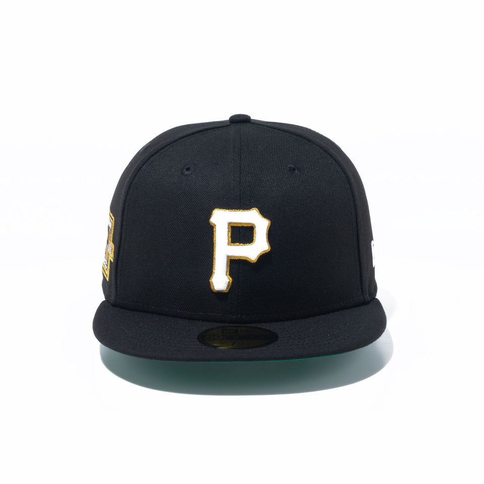 59FIFTY Metallic Logo ピッツバーグ・パイレーツ ブラック ケリーグリーンアンダーバイザー - 13534739-700 | NEW ERA ニューエラ公式オンラインストア