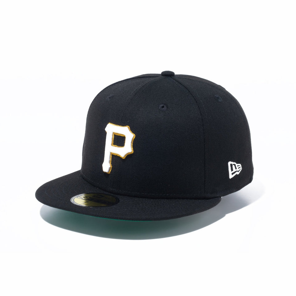 59FIFTY Metallic Logo ピッツバーグ・パイレーツ ブラック ケリーグリーンアンダーバイザー - 13534739-700 | NEW ERA ニューエラ公式オンラインストア