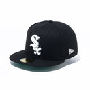 59FIFTY Metallic Logo シカゴ・ホワイトソックス ブラック ケリーグリーンアンダーバイザー - 13534746-700 | NEW ERA ニューエラ公式オンラインストア
