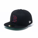 59FIFTY Metallic Logo ボストン・レッドソックス ブラック ケリーグリーンアンダーバイザー - 13534748-700 | NEW ERA ニューエラ公式オンラインストア