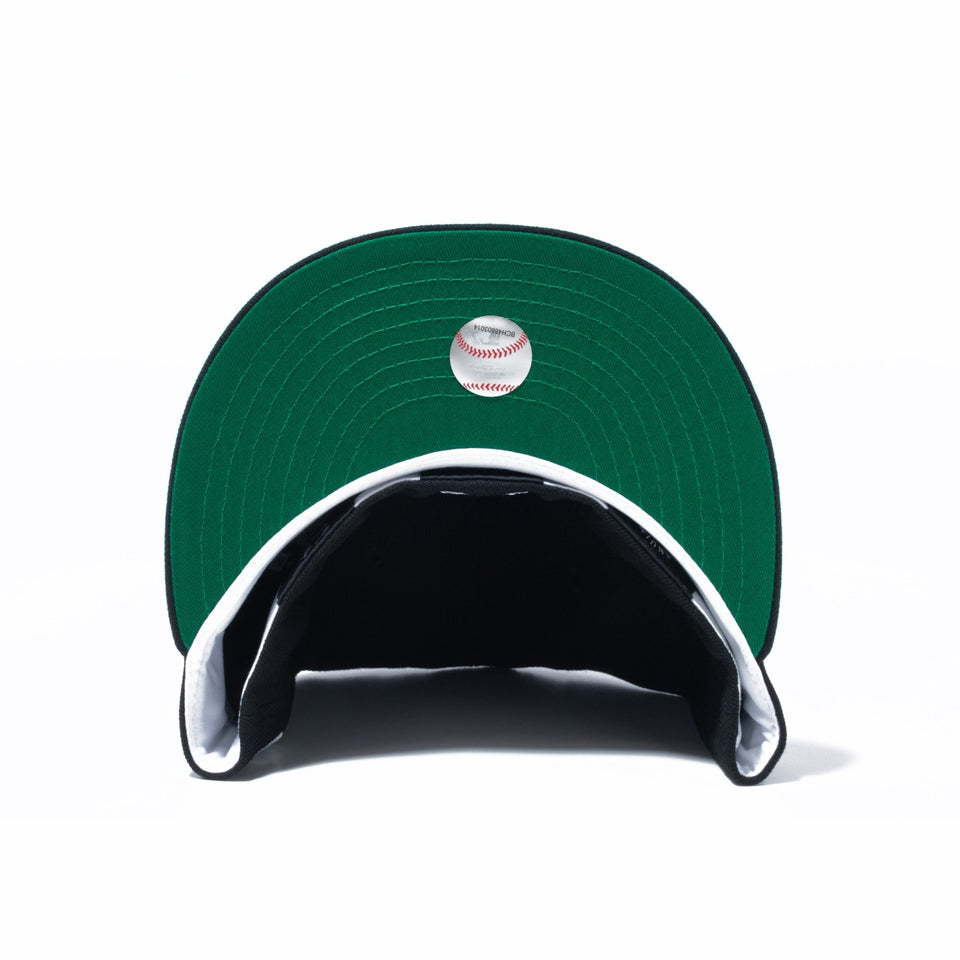59FIFTY Metallic Logo ボストン・レッドソックス ブラック ケリーグリーンアンダーバイザー - 13534748-700 | NEW ERA ニューエラ公式オンラインストア