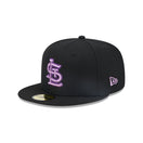 59FIFTY Metallic Pop セントルイス・カージナルス ブラック - 13555040-700 | NEW ERA ニューエラ公式オンラインストア