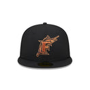 59FIFTY Metallic Pop フロリダ・マーリンズ ブラック - 13555046-700 | NEW ERA ニューエラ公式オンラインストア